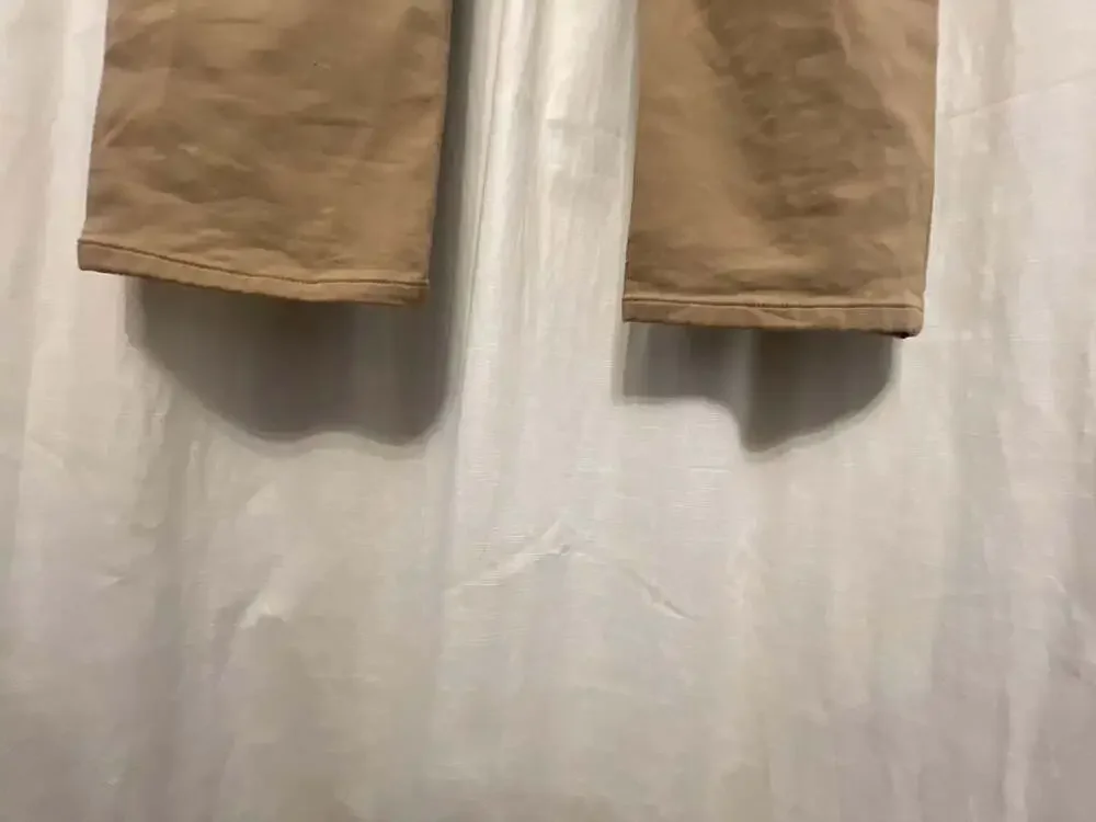 Banana Republic Traveler Skinny Fit 5-Pocket Khaki Pants 38x30 Preppy Classic